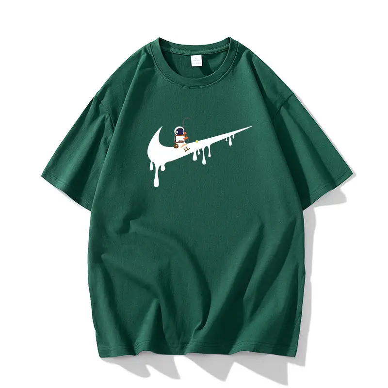 NASA Navy Blue Tide Brand T-Shirt for Men Women