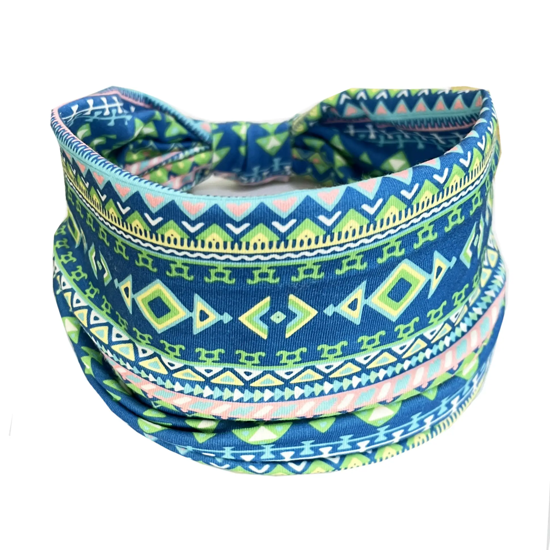 Wide-Brimmed Personalized Headband with Starry Sky Moon Print - Image 13