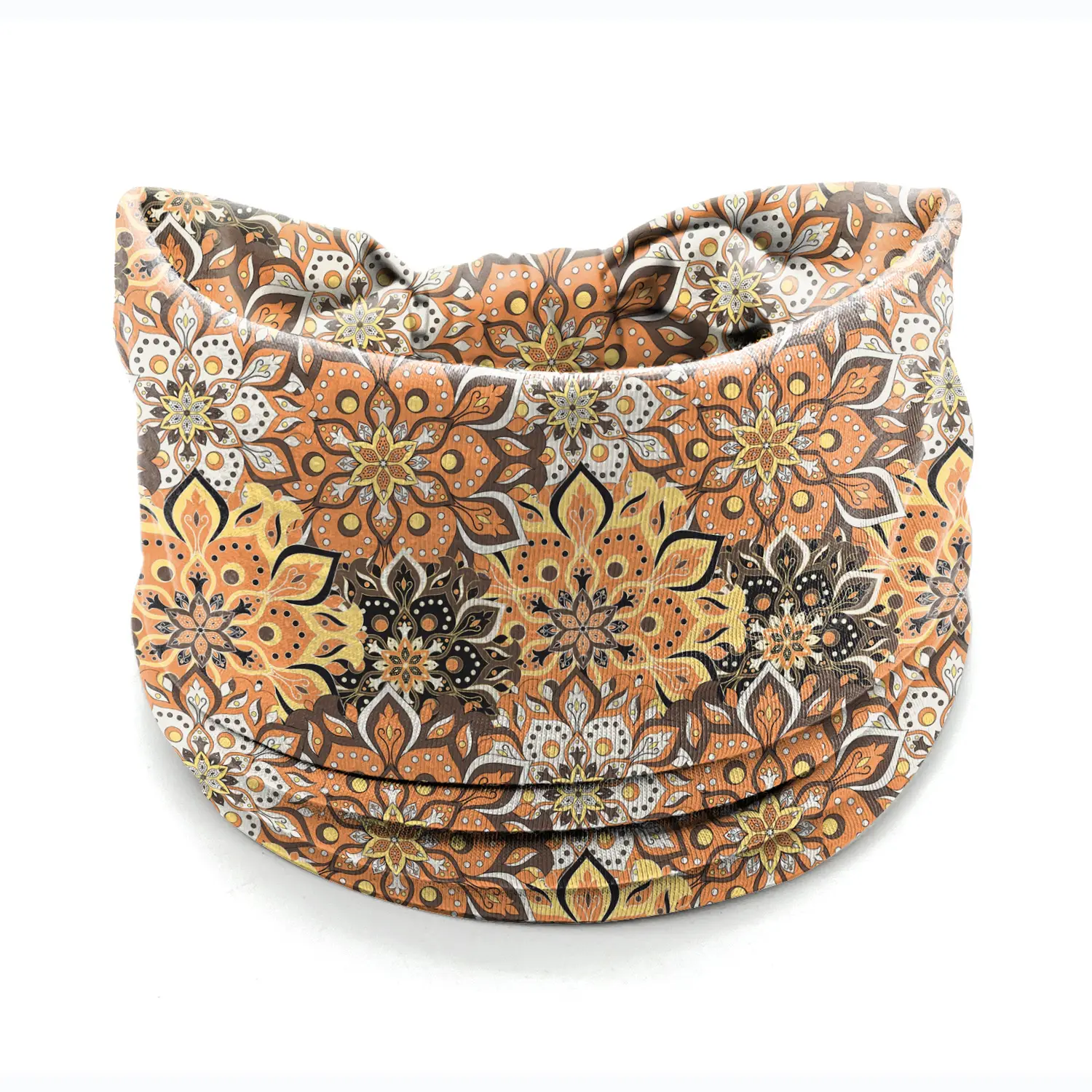 Wide-Brimmed Personalized Headband with Starry Sky Moon Print - Image 24