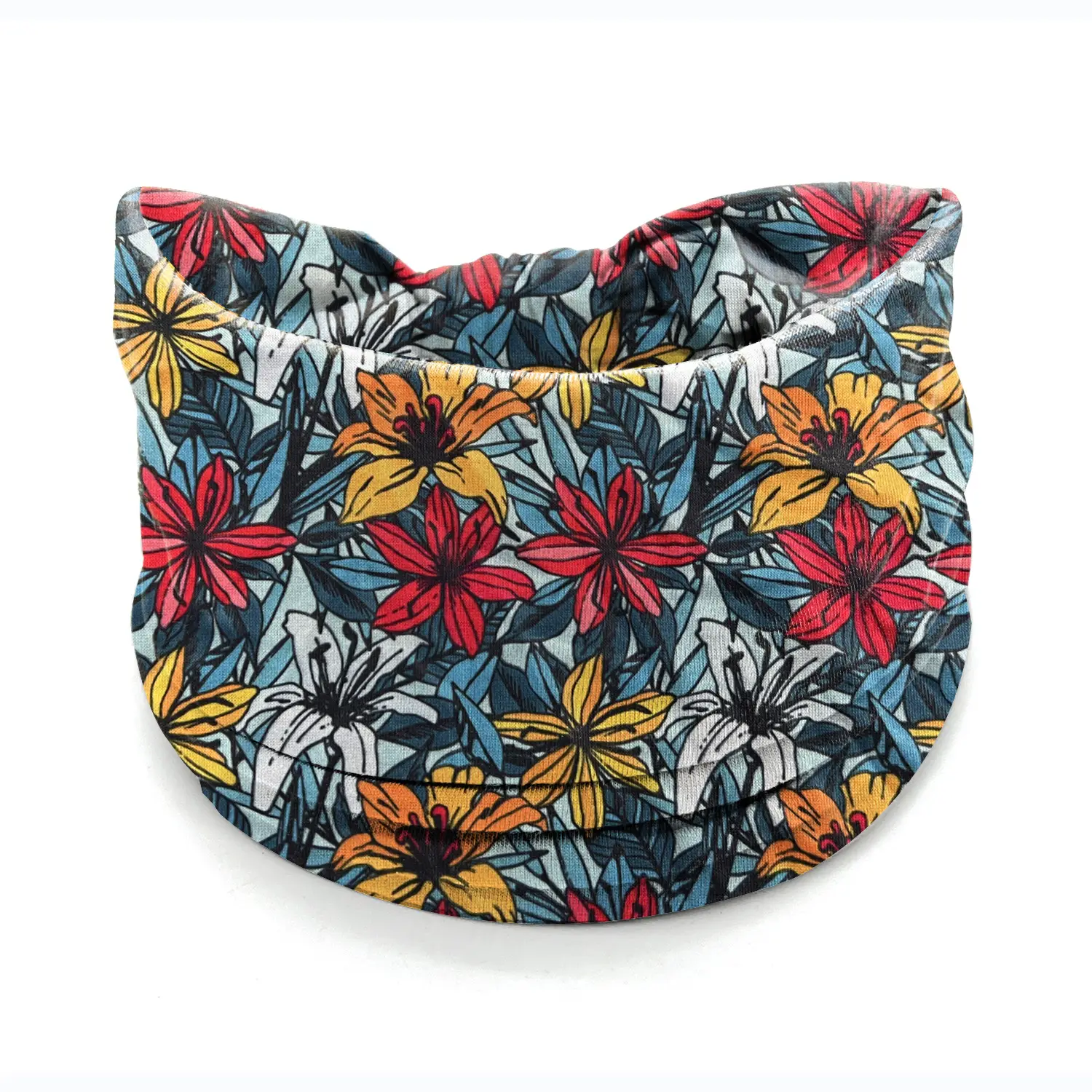 Wide-Brimmed Personalized Headband with Starry Sky Moon Print - Image 41