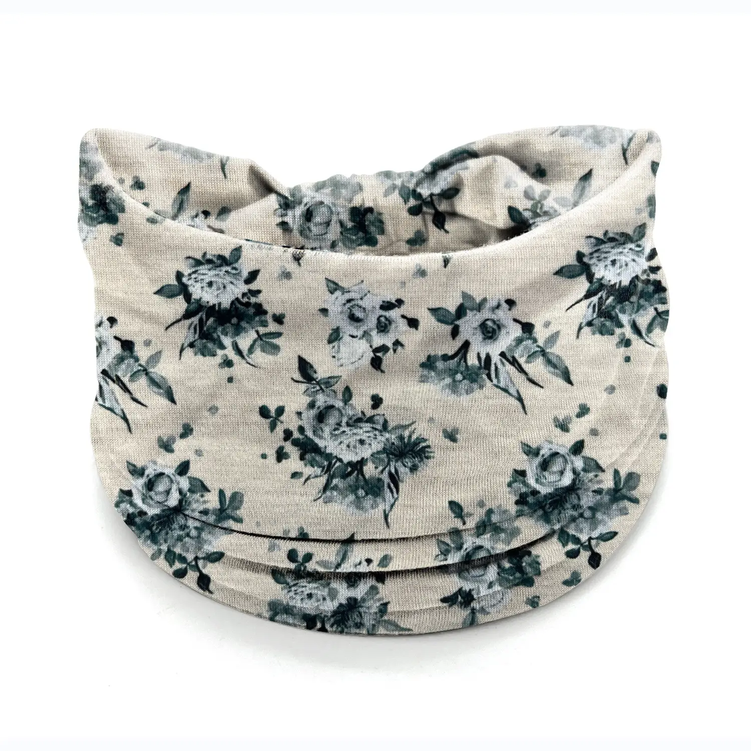 Wide-Brimmed Personalized Headband with Starry Sky Moon Print - Image 43