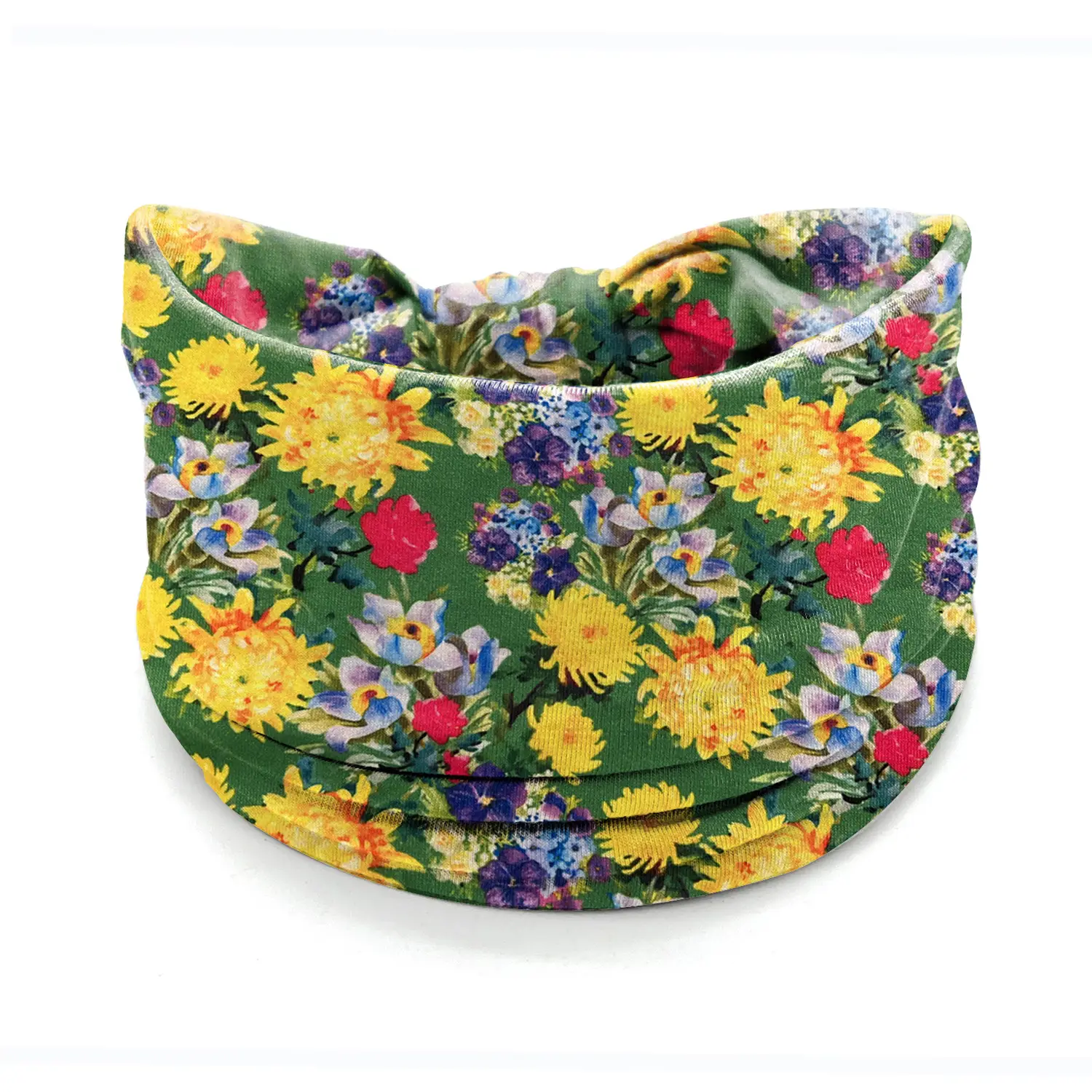 Wide-Brimmed Personalized Headband with Starry Sky Moon Print - Image 44