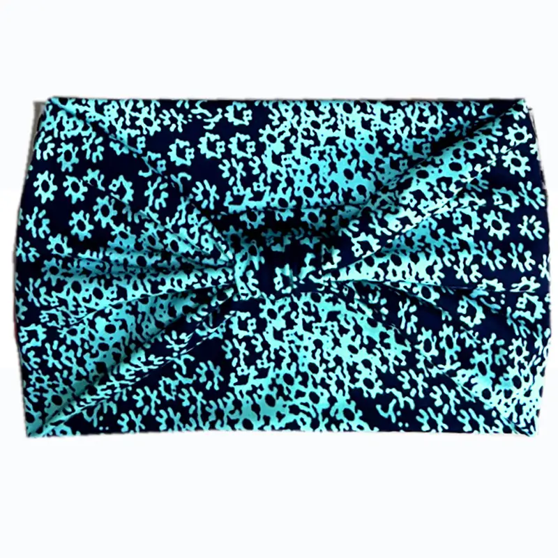 Wide-Brimmed Personalized Headband with Starry Sky Moon Print - Image 75