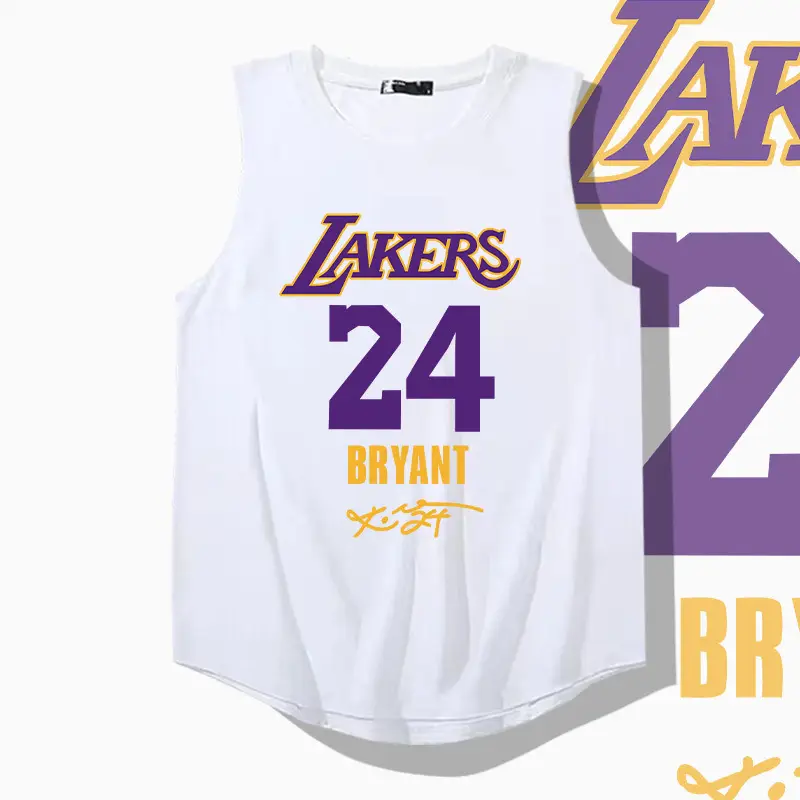 Lakers Bryant No. 24 Sleeveless Vest Men - Image 4
