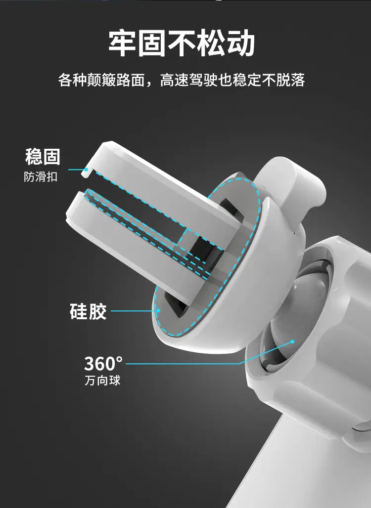 Magnetic Car Phone Holder for Apple iPhone Fast Charging — feature 14