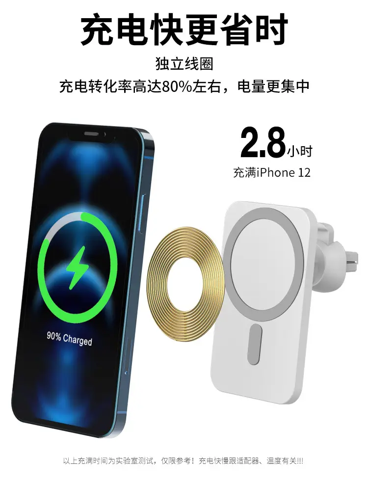 Magnetic Car Phone Holder for Apple iPhone Fast Charging — feature 8
