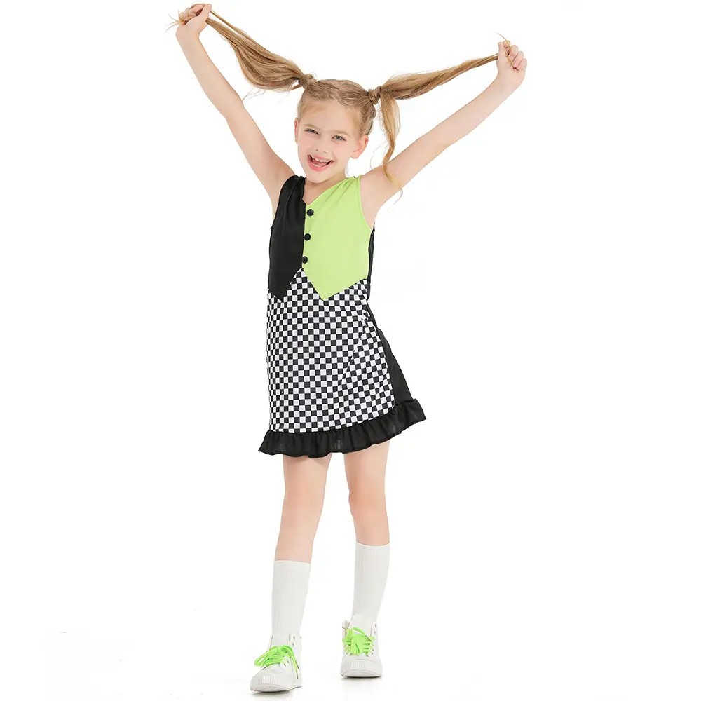 Crazy Frankenstein Girl Halloween Costume Cross-Border Performance Wear - Image 6