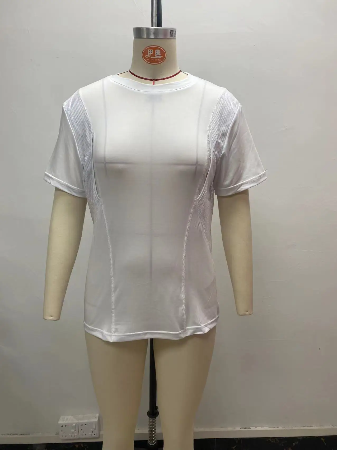2025 Unisex Hidden Holster T-Shirt White Elastic High Elastic — feature 10
