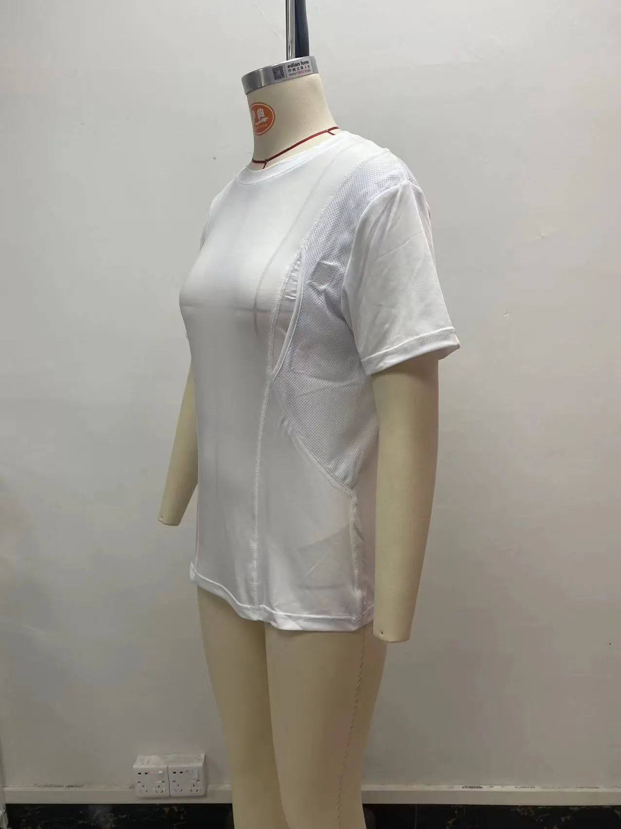 2025 Unisex Hidden Holster T-Shirt White Elastic High Elastic — feature 11