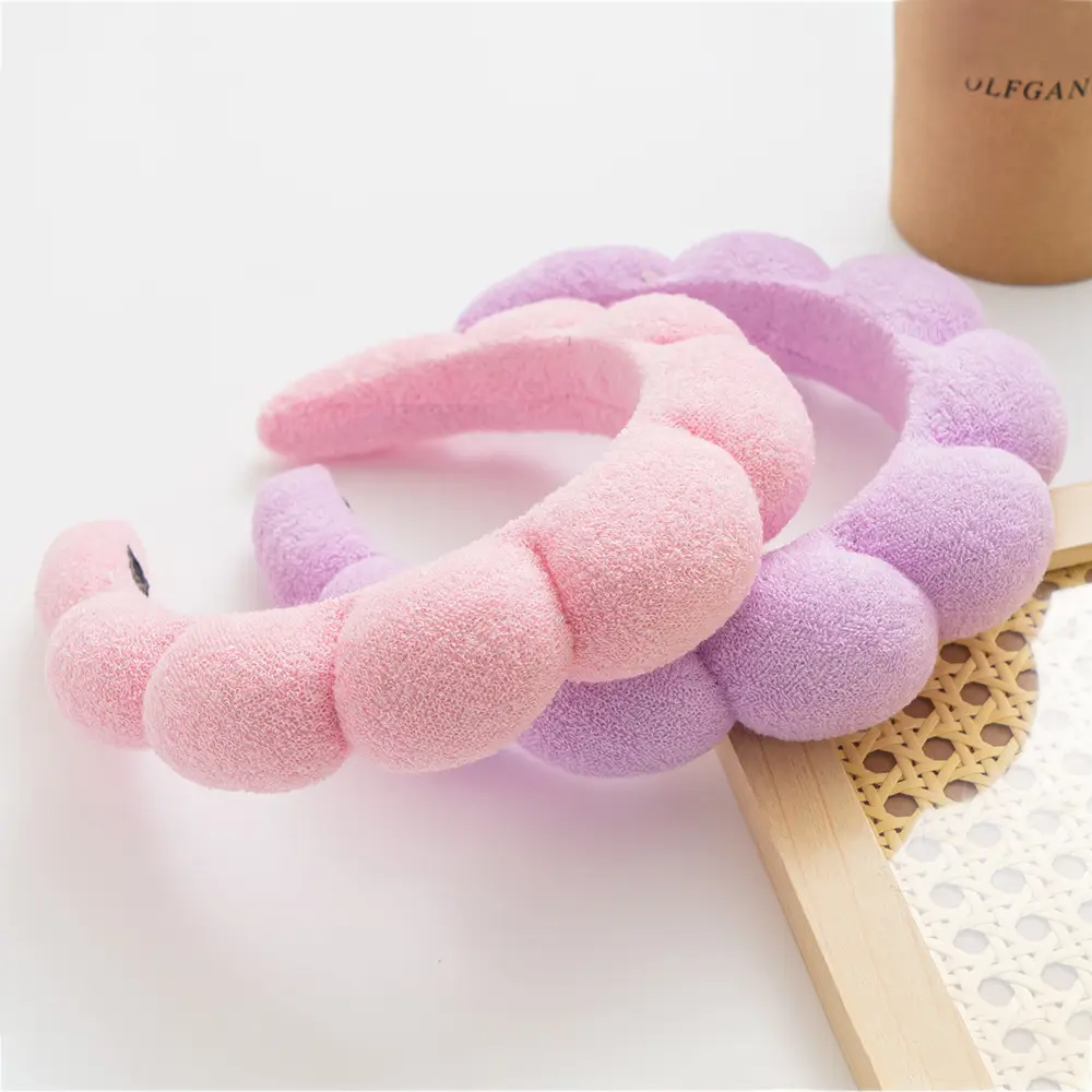 Blue Twist Headband for Women's High-end Face Wash - Image 12