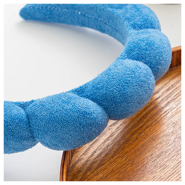 Blue Twist Headband for Women's High-end Face Wash — feature 9