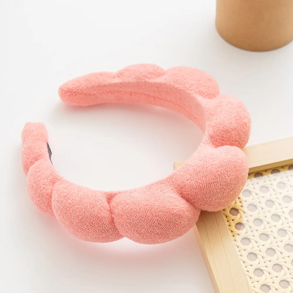 Blue Twist Headband for Women's High-end Face Wash - Image 9