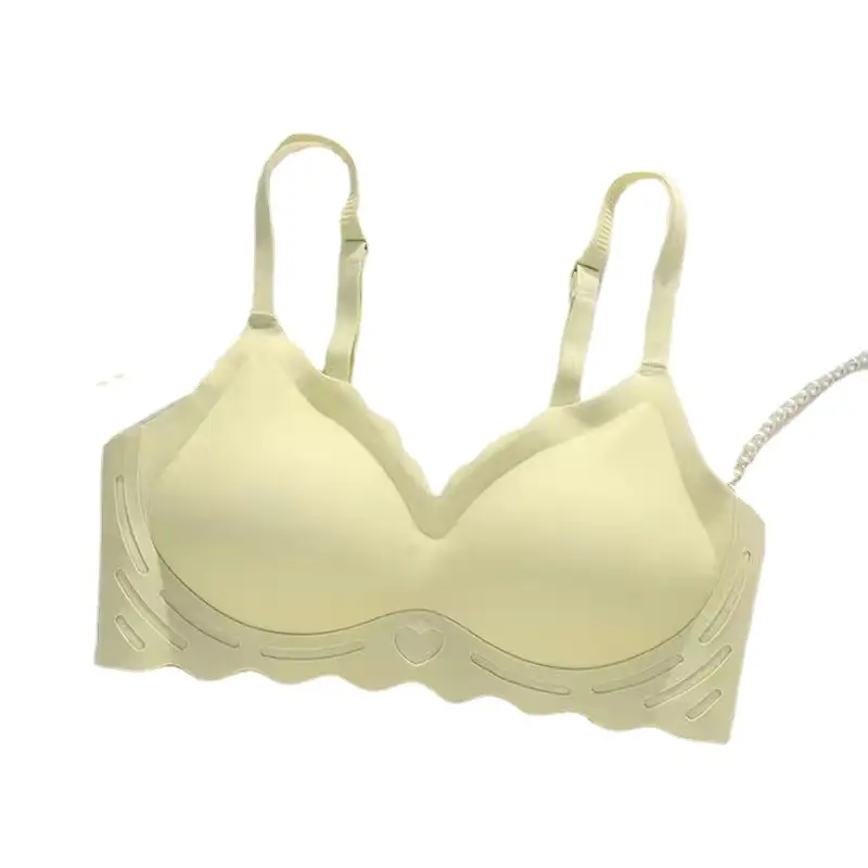 Seamless Underwear Women's Rim-free One-piece Beautiful Back Push-up Bra Girls' Underwear Collecting Paramita Bra Summer Small - Image 9