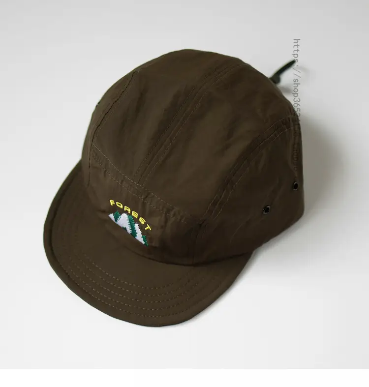 Men's Forest Soft Cap with Embroidered Design — feature 1