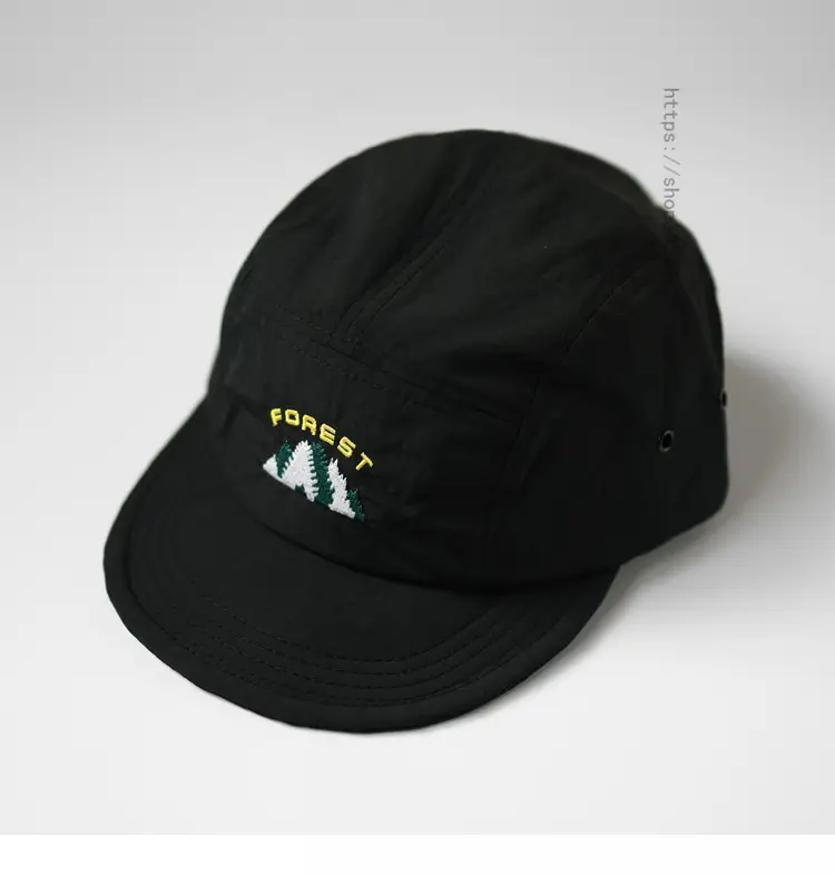 Men's Forest Soft Cap with Embroidered Design — feature 5