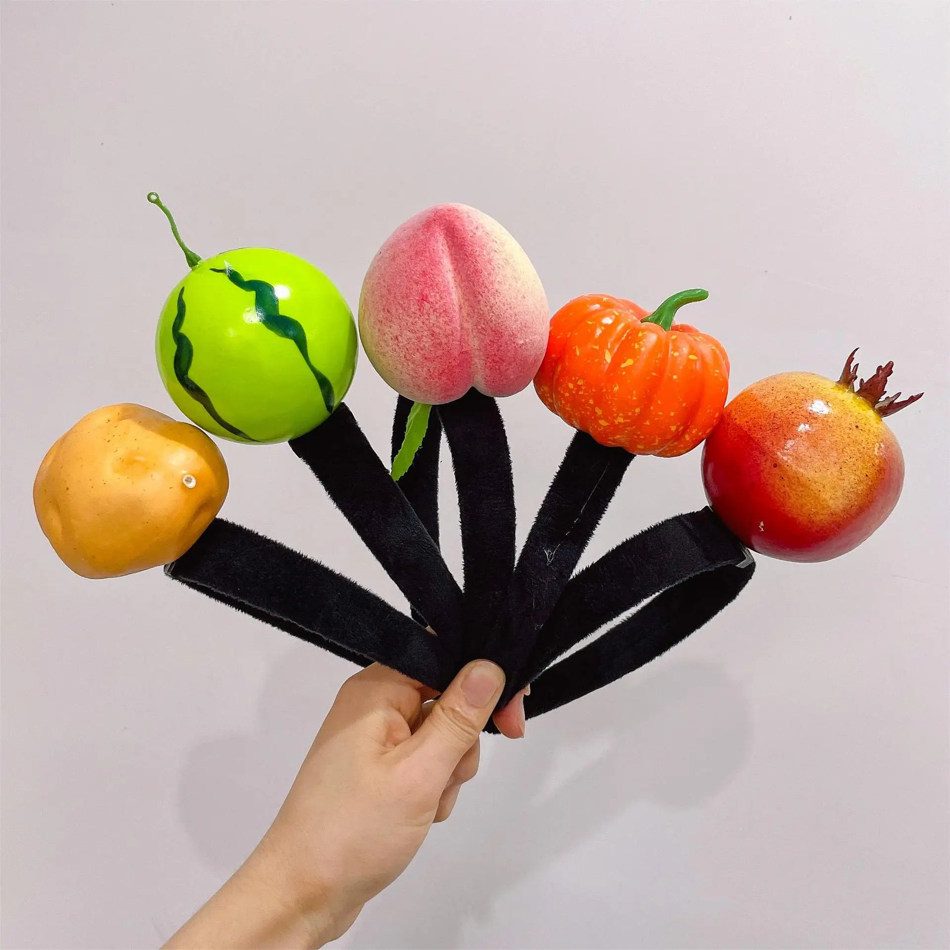 Green Vegetable Headband for Girls Children — feature 8