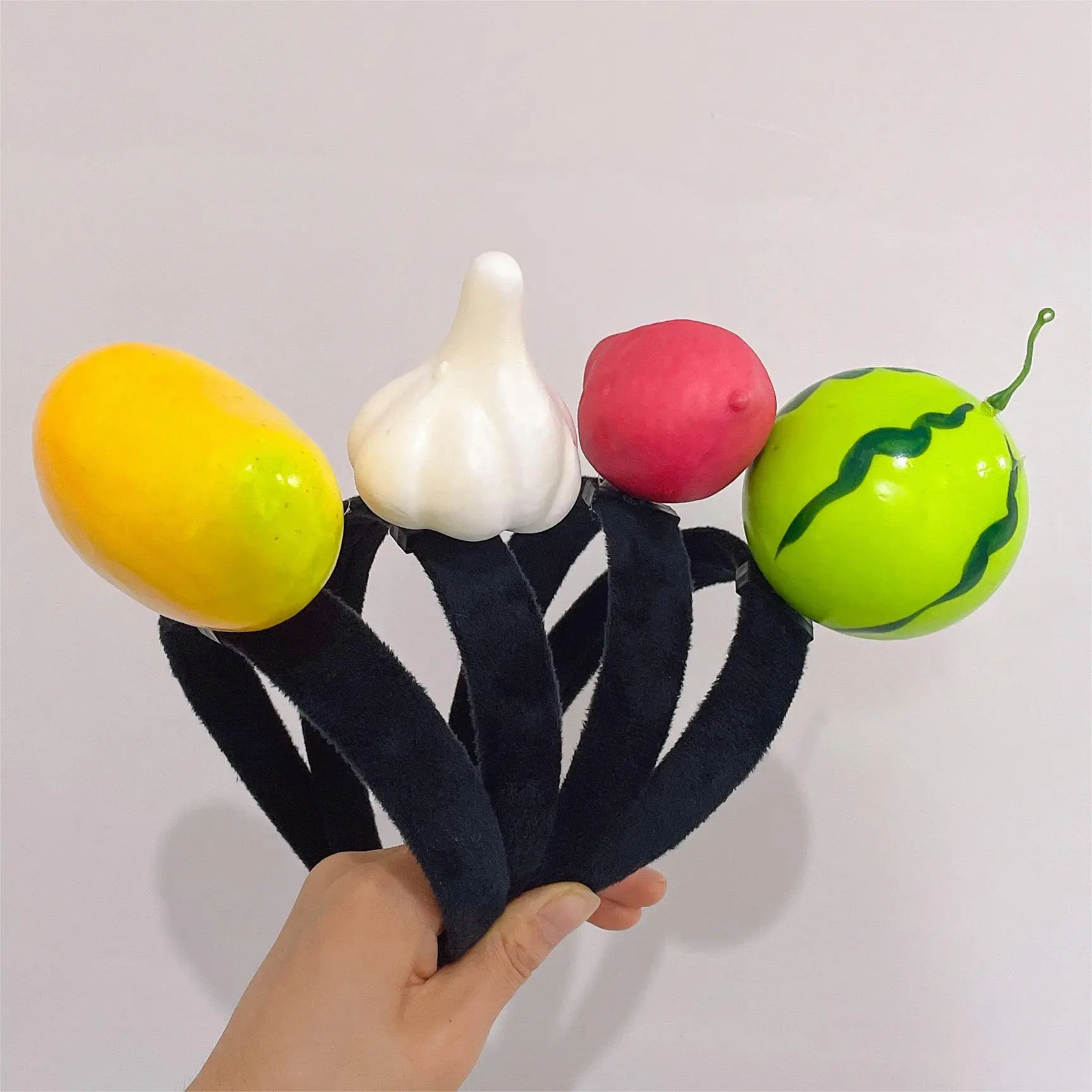 Green Vegetable Headband for Girls Children — feature 9