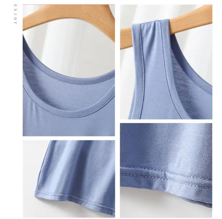 Women's Solid Color Camisole Sleeveless Summer Top - Image 11