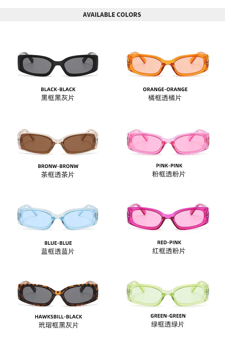 Pink Candy Candy Sunglasses 2023 Hip Hop Style — feature 13