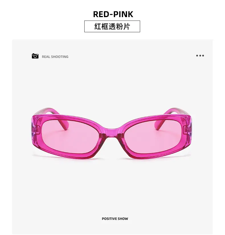 Pink Candy Candy Sunglasses 2023 Hip Hop Style — feature 25