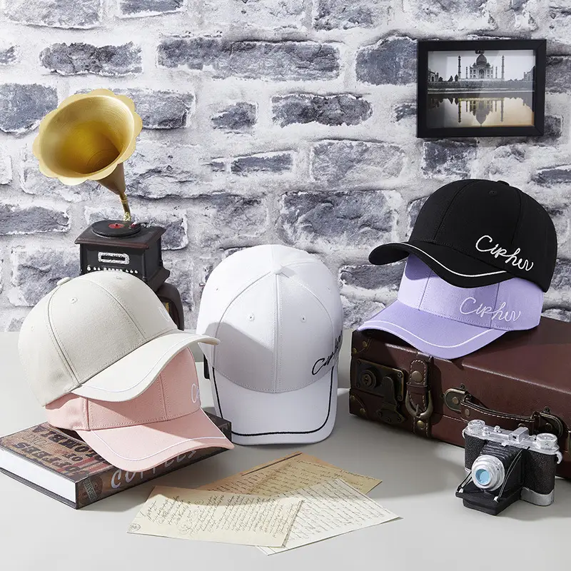 Spring Cotton Baseball Caps Women Men Distinctive Embroidered - Image 6