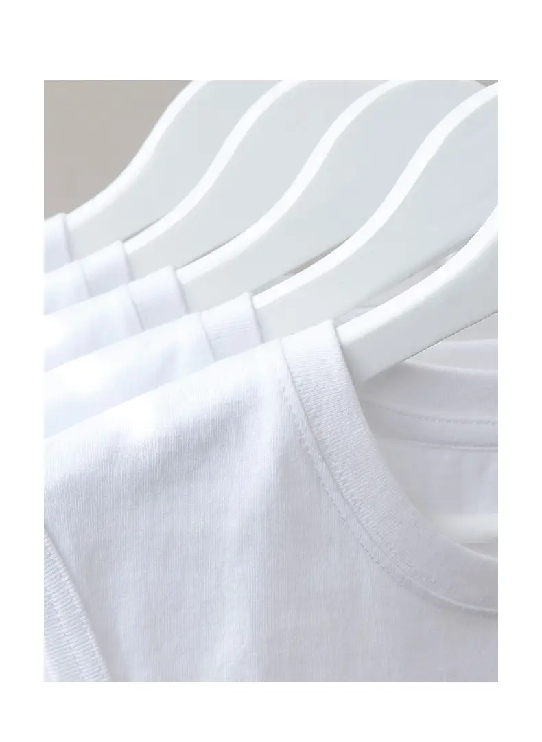 Men Black Sleeveless Cotton Vest 230g — feature 8