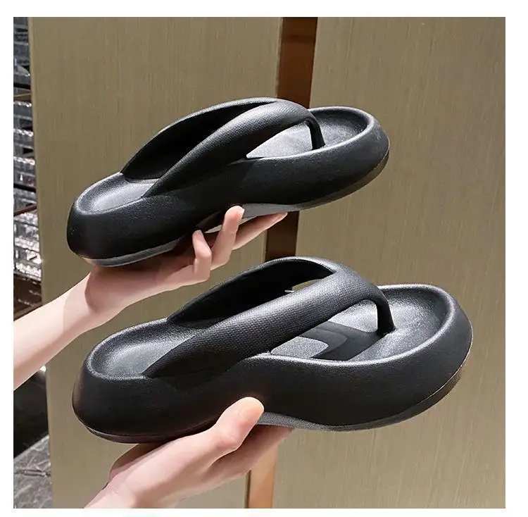EVA Thick-soled Flip-flops Women's Outer Wear Summer New Ins Cyber Celebrity Non-slip Beach Sandals Women — feature 25