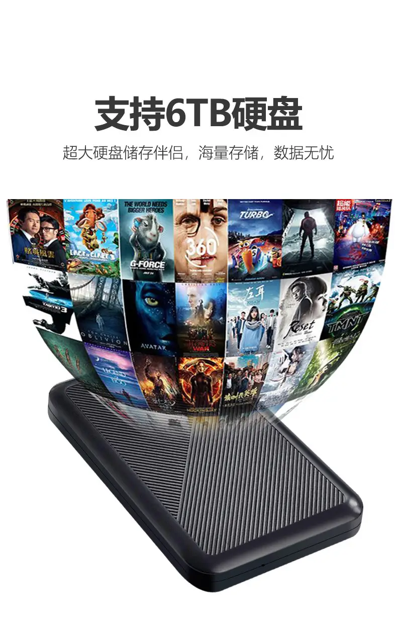 2.5-inch SSD External USB 3.0 Mobile Hard Disk Box — feature 12