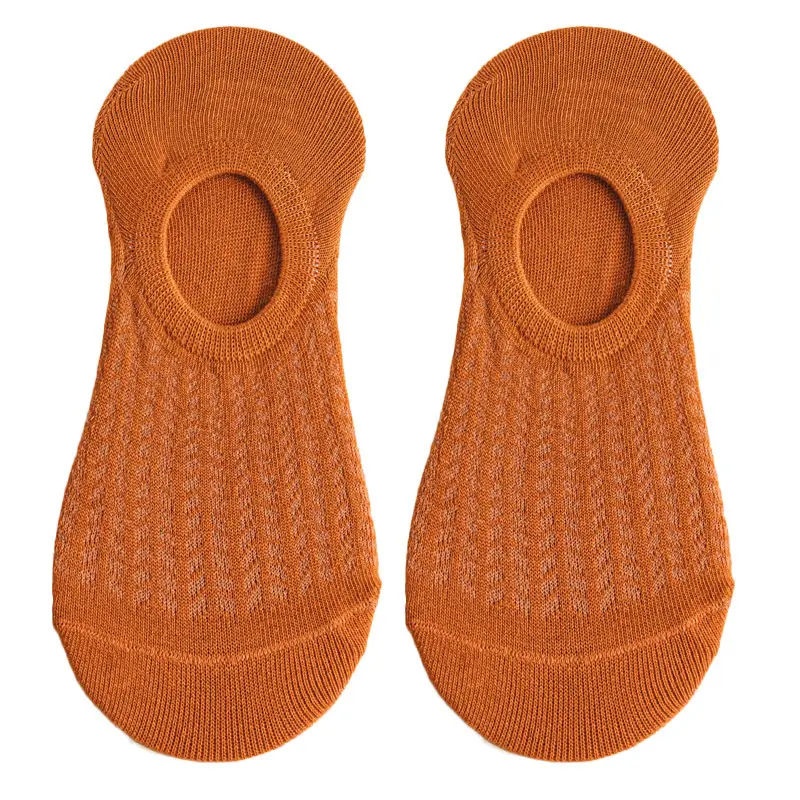 Socks Women's Spring and Summer Thin Shallow Mouth Invisible Boat Socks Non-slip and Non-falling Mesh Breathable Air-conditioning Socks Women's Socks