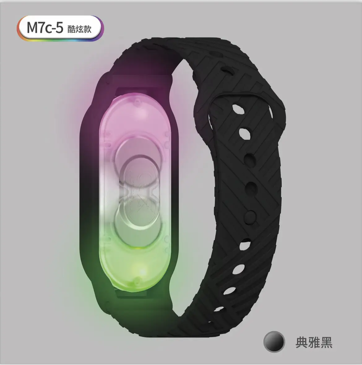 M7C Digital Luminous Sports Watch with LED Band - Image 12