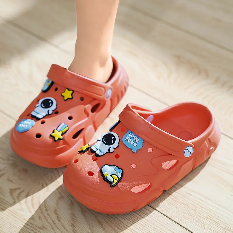 Baby Slippers White Non-Slip Summer Kids