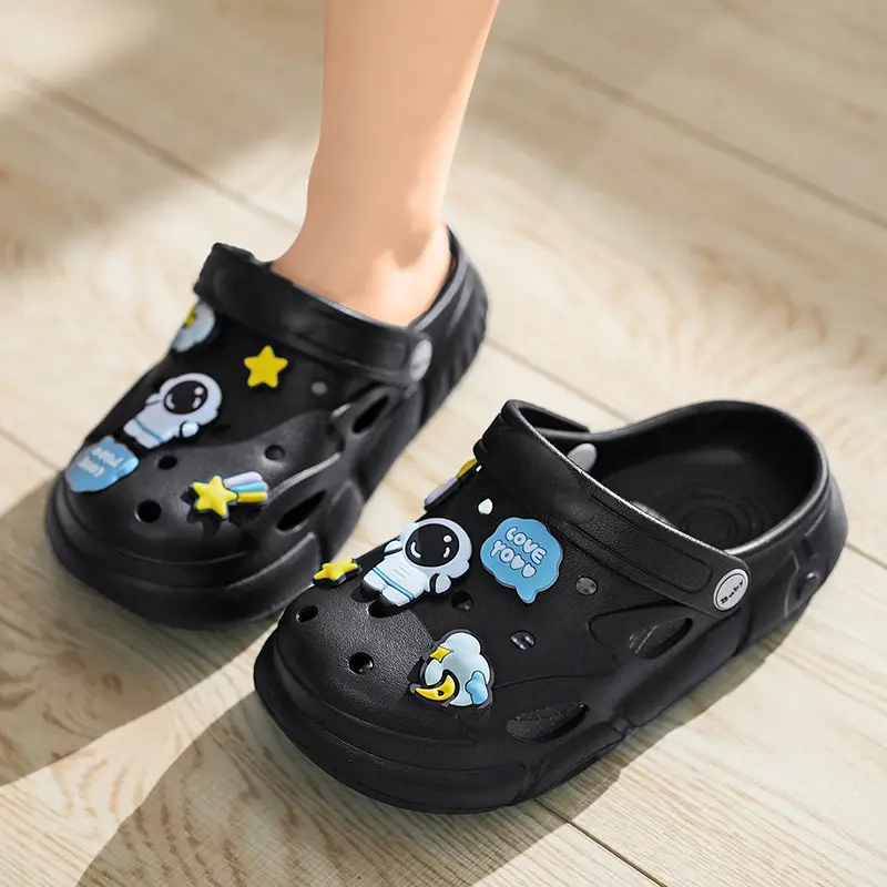 Baby Slippers White Non-Slip Summer Kids