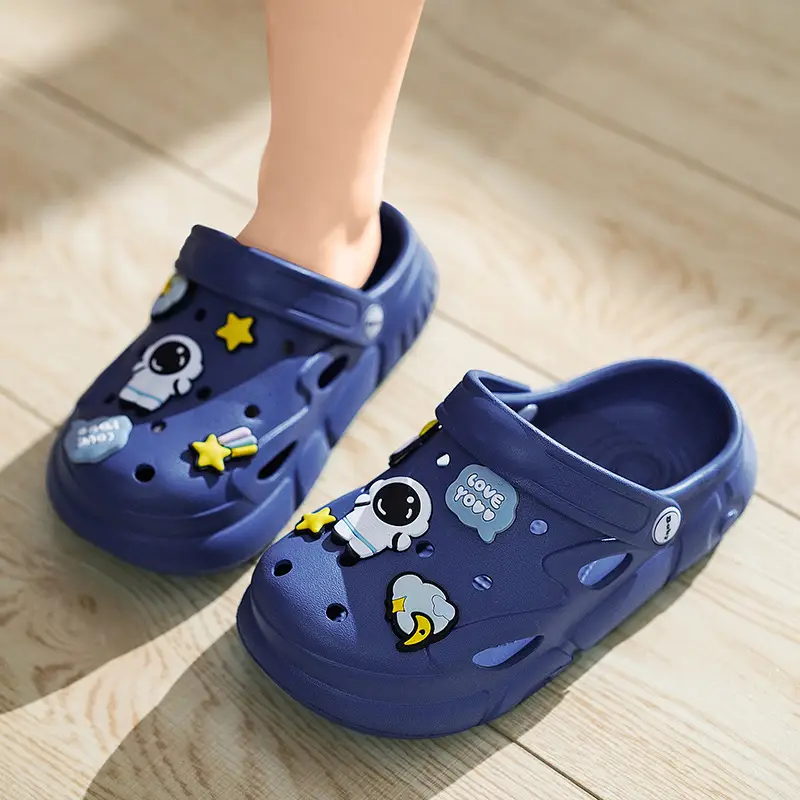 Baby Slippers White Non-Slip Summer Kids