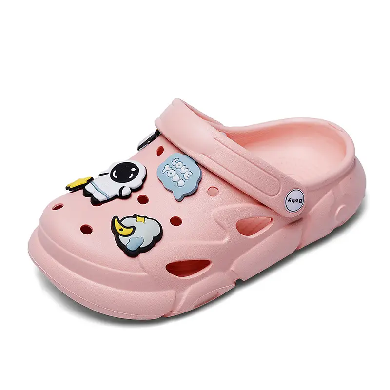 Baby Slippers White Non-Slip Summer Kids