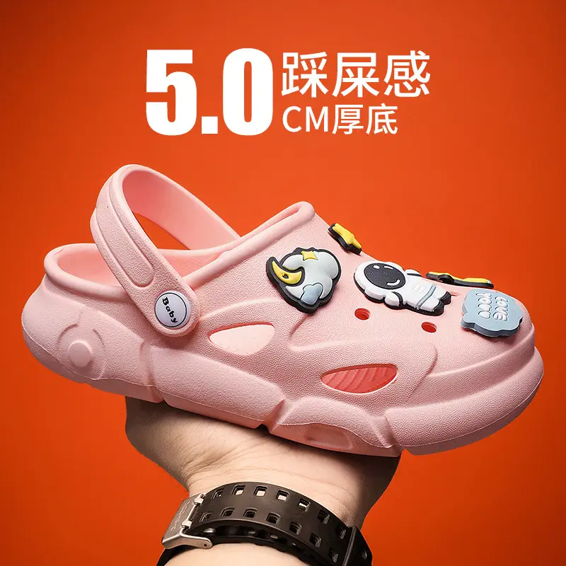 Baby Slippers White Non-Slip Summer Kids