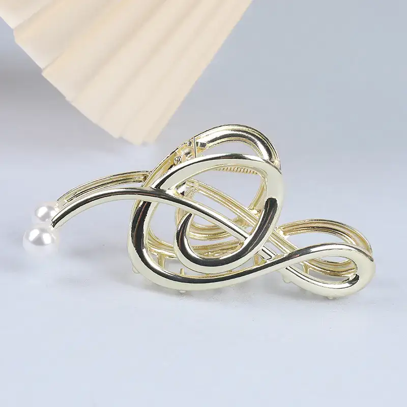 Silver Pearl Hairpin Clip for Women — feature 21