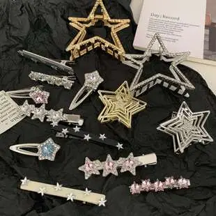 Diamond-embedded Love Clip Hairpin for Girls — feature 4