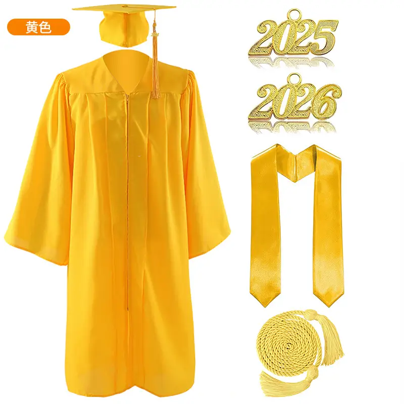Purple Bachelor's Gown 2025 Graduation Set - Image 10