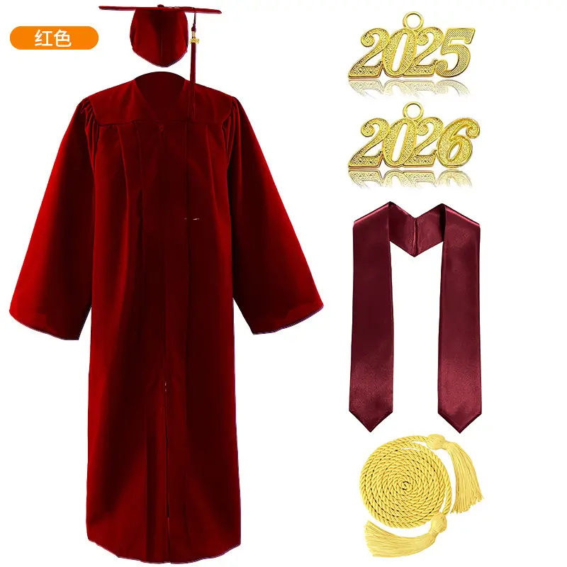 Purple Bachelor's Gown 2025 Graduation Set - Image 11