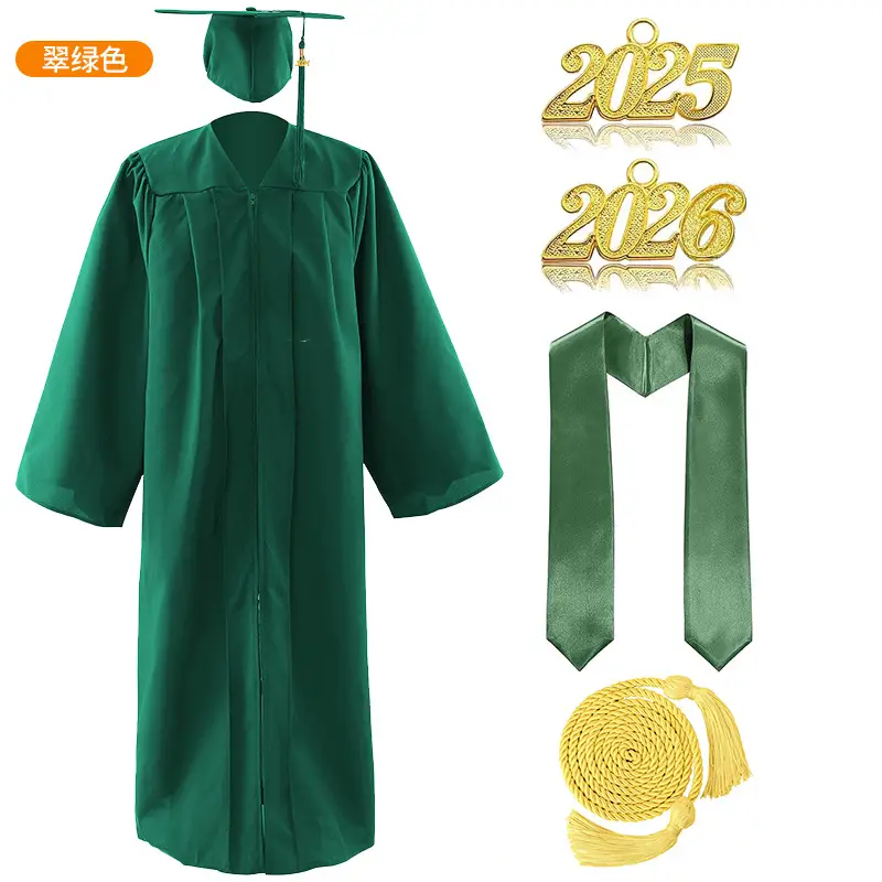 Purple Bachelor's Gown 2025 Graduation Set - Image 8