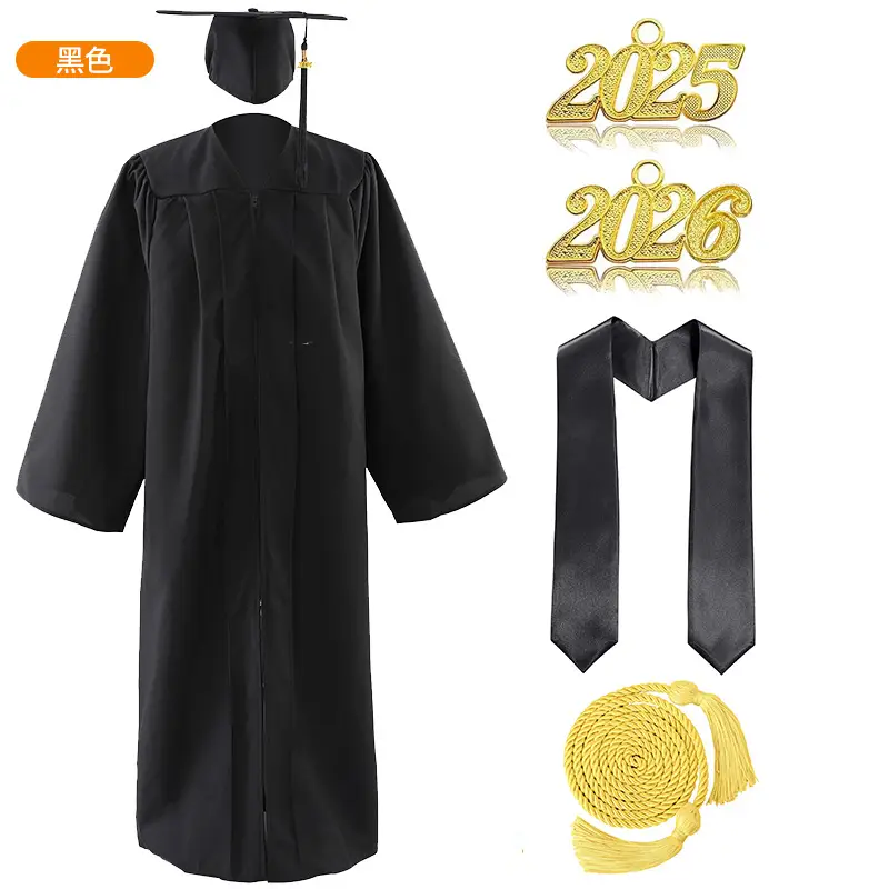 Purple Bachelor's Gown 2025 Graduation Set - Image 9