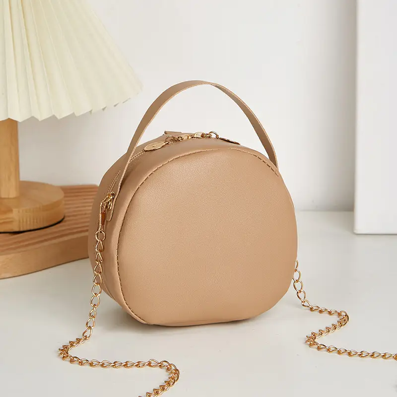 Women's V-Shape Embossed Bag with Cat Pendant