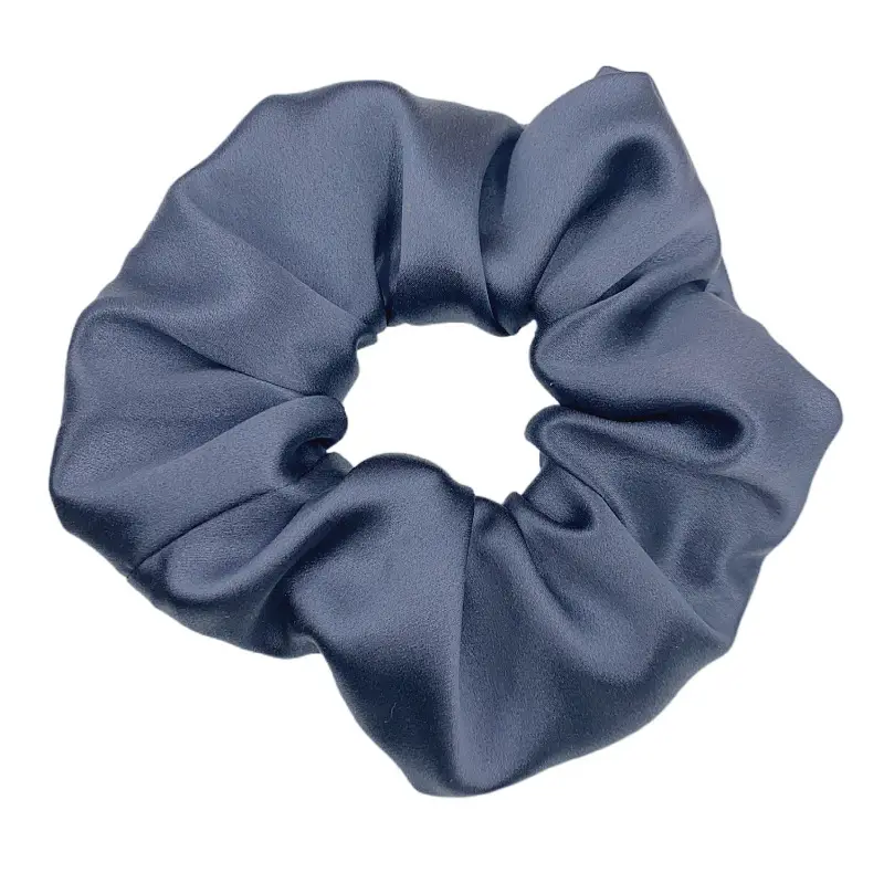 Pink Silk Hair Scrunchie 30mm High-Quality - Image 18