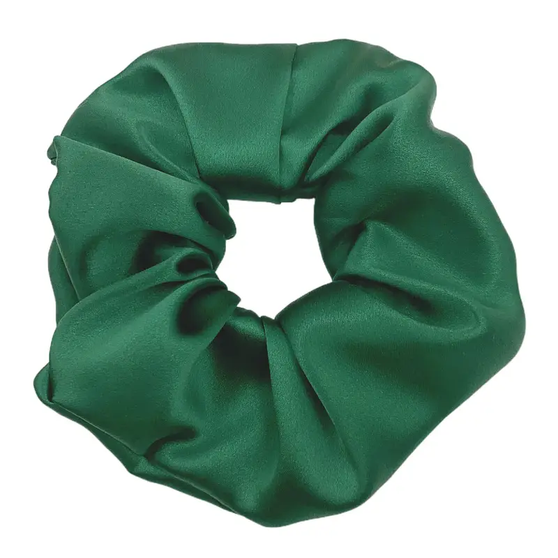 Pink Silk Hair Scrunchie 30mm High-Quality - Image 5