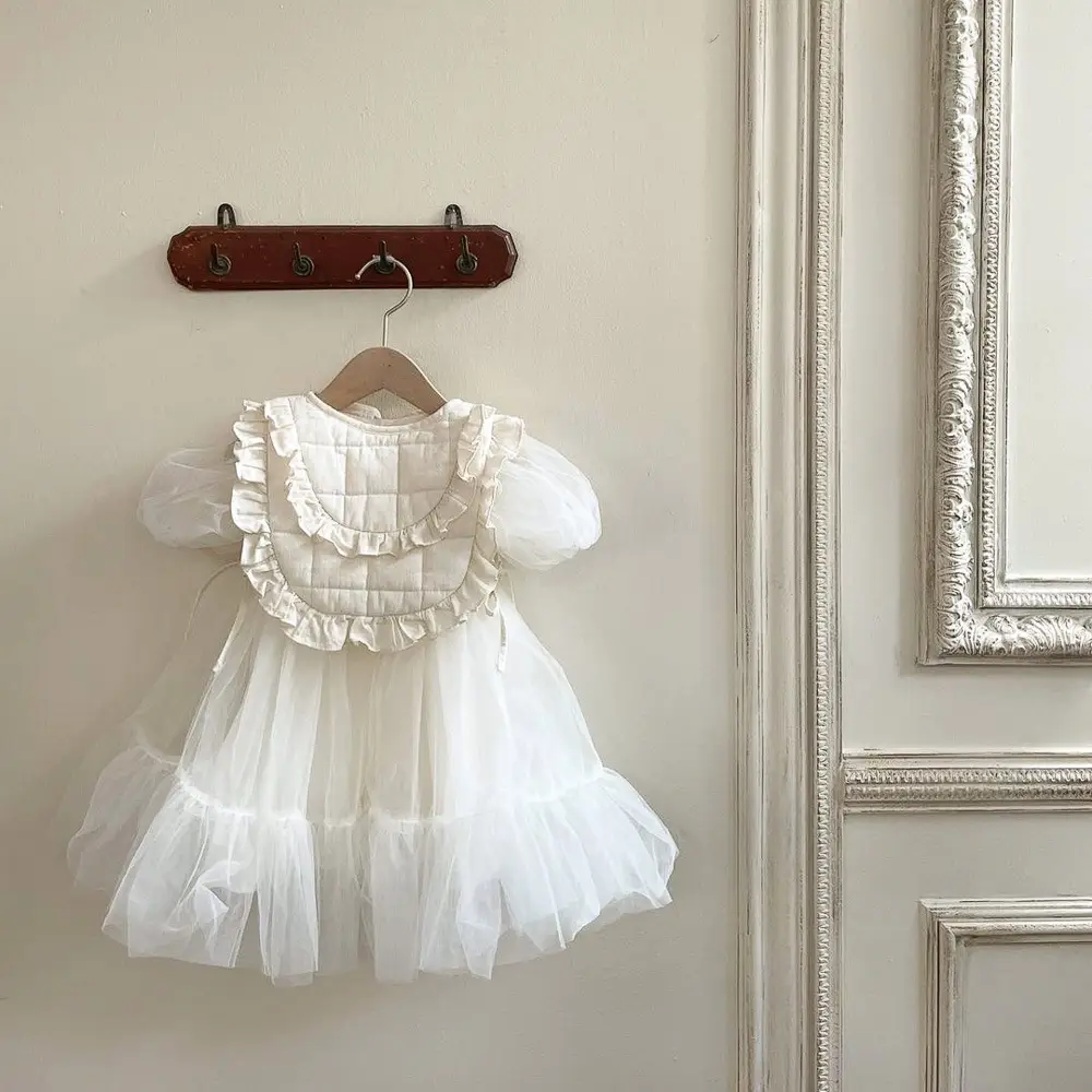 Girls' White Tulle Skirt Dress Summer 2026 — feature 10