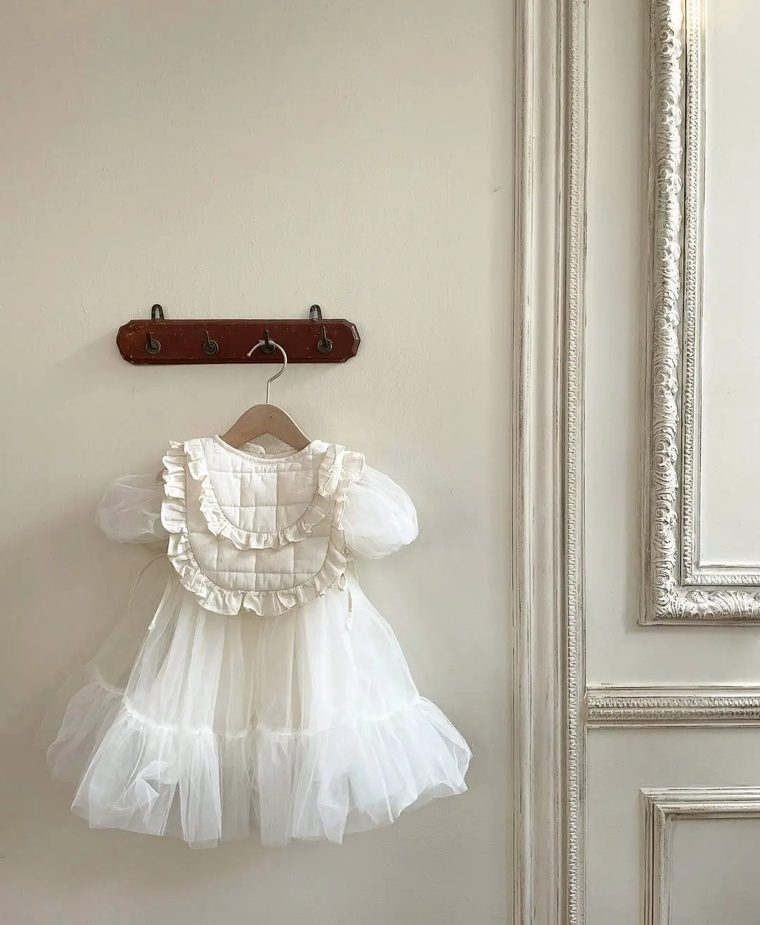 Girls' White Tulle Skirt Dress Summer 2026 — feature 2