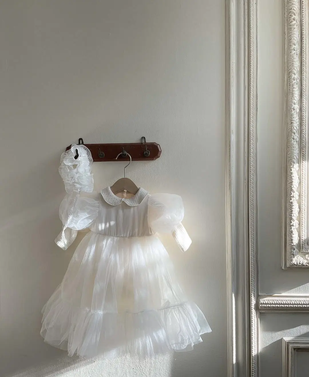 Girls' White Tulle Skirt Dress Summer 2026 — feature 5