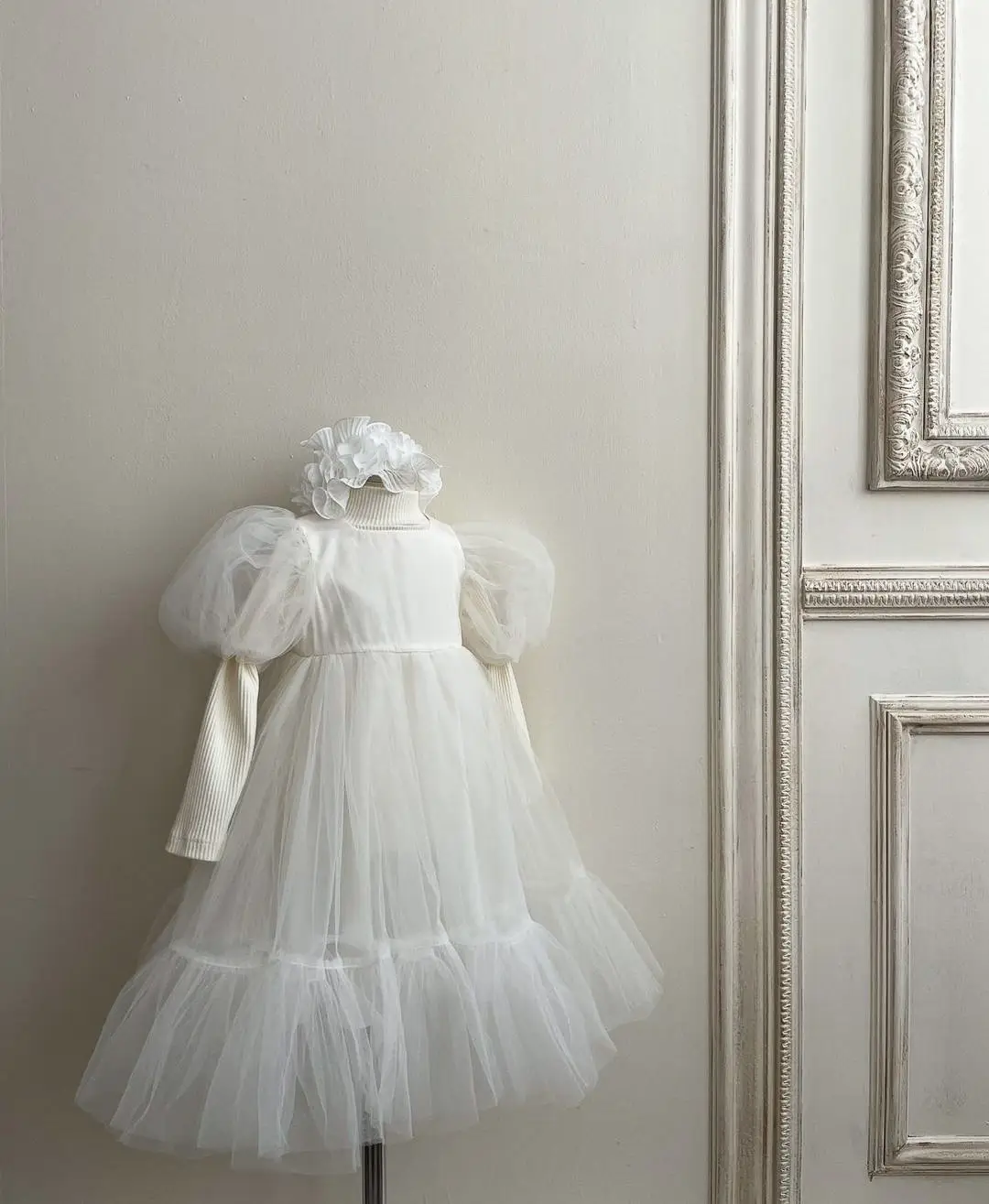 Girls' White Tulle Skirt Dress Summer 2026 — feature 6