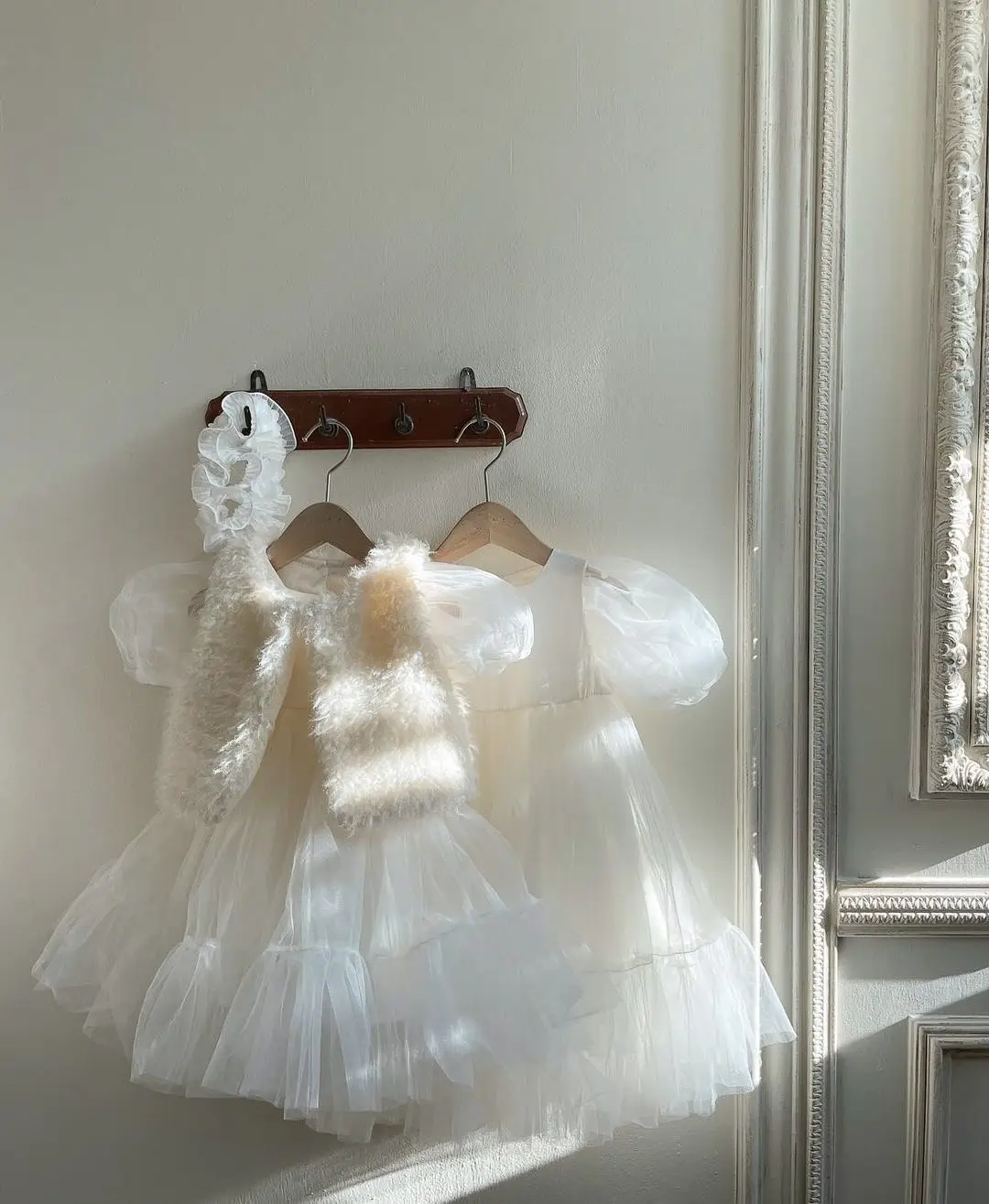 Girls' White Tulle Skirt Dress Summer 2026 — feature 8