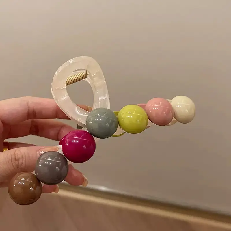 2023 New Clamp Large Hairpin with Rainbow Candy Clips - Image 2